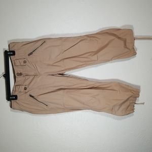 Casual Mid-calf Cargo Pants